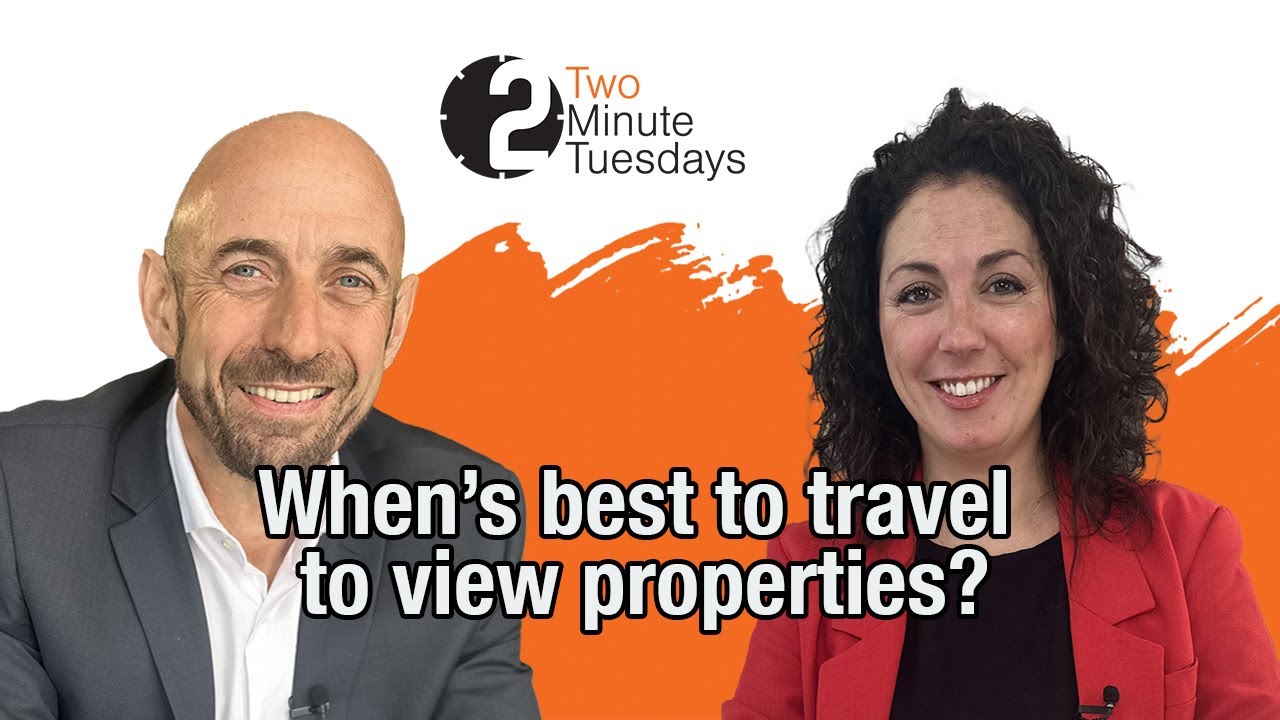 When is the Best Time to View Properties in Mijas Costa? | 2 Minute Tuesdays Ep15