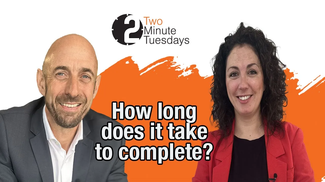 How long does it take to complete in Mijas Costa? | 2 Minute Tuesdays Ep1